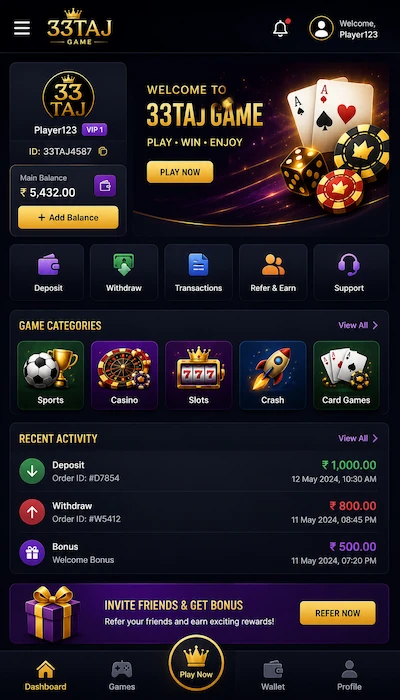33taj game dashboard image (2)